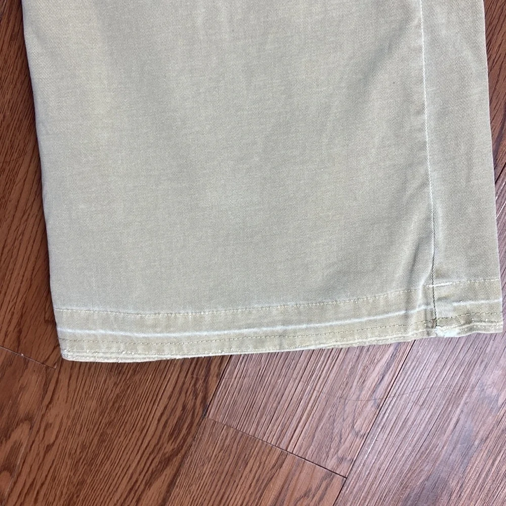 SANCTUARY Anthropologie Khaki Cargo Utility Wide Leg Pants Size 6 - Picture 13 of 15